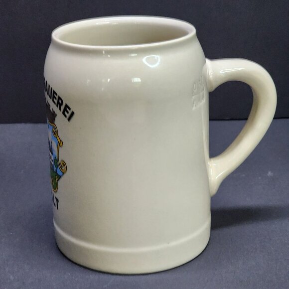 Vintage F. Herb Stadtbrauerei Spalt 1538 Beer Stein Mug 0.5L Ceramic 5.75'' Tall - Picture 3 of 9